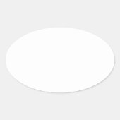 Maak je eigen aangepaste ovale Stickers (Voorkant)