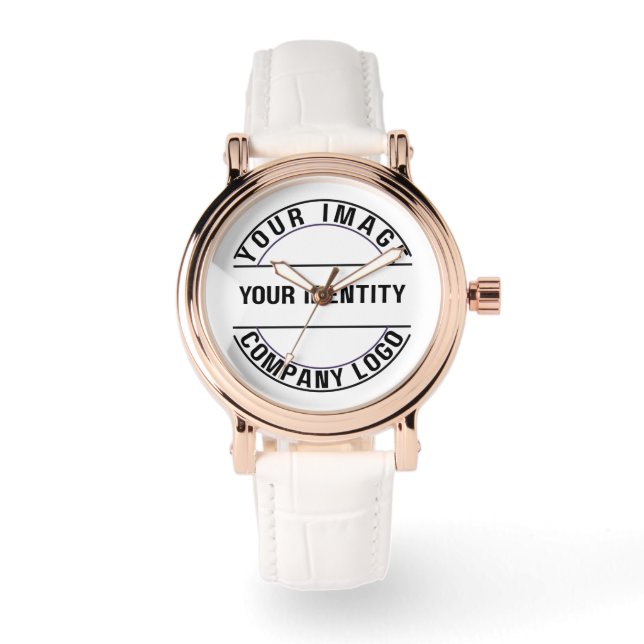 Maak je eigen aangepaste persoonlijke lege sjabloo horloge (Voorkant)