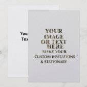 Maak Je Eigen Aangepaste Persoonlijke Verjaardag Kaart (Voorkant / Achterkant)