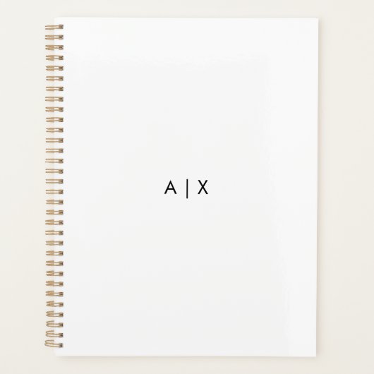 Maak je eigen aangepaste planner (Voorkant)