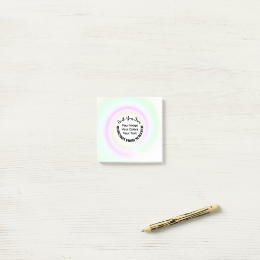 Maak je eigen aangepaste post-it® notes (Op bureau)