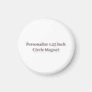Maak je eigen aangepaste promotie merk 1,25 inch magneet