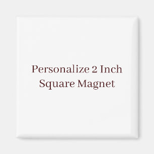 Maak je eigen aangepaste promotie merk 2 inch magneet