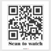Maak Je Eigen Aangepaste QR Code Website Adres URL Sticker (Vel)