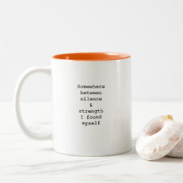 Maak je eigen aangepaste quote koffiemok tweekleurige koffiemok