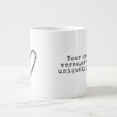 Maak je eigen aangepaste quote mok (Voorkant)