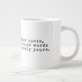 Maak je eigen aangepaste quote mok (Rechts)