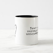 Maak je eigen aangepaste quote mok (Center)