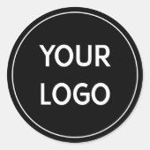 Maak je eigen aangepaste  ronde sticker (Voorkant)