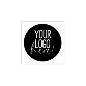 Maak Je Eigen Aangepaste Ronde Zakelijke Logo Rubberstempel (Afrduk)