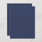 Maak je eigen aangepaste RSVP kaartje (Voorkant / Achterkant)