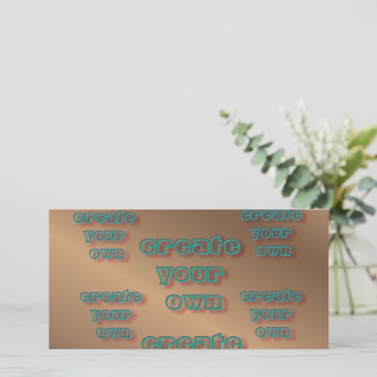 Maak je eigen aangepaste sjabloon (Staand voorkant)