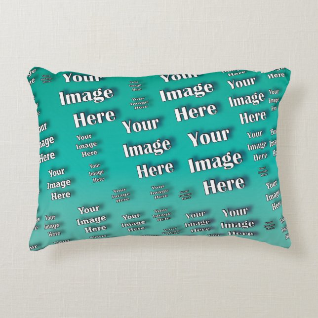 Maak je eigen aangepaste sjabloon decoratief kussen (Voorkant)