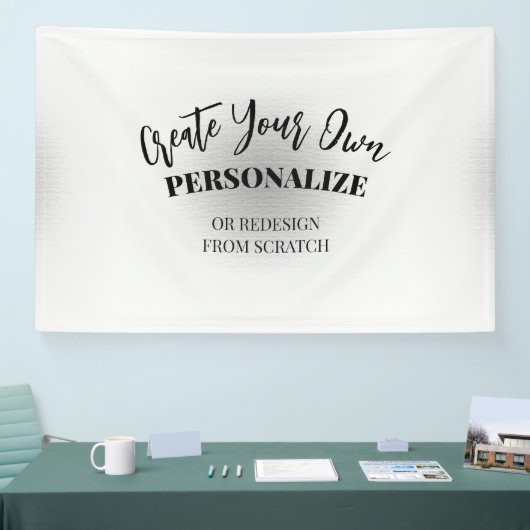 Maak je eigen aangepaste spandoek (Beurs)