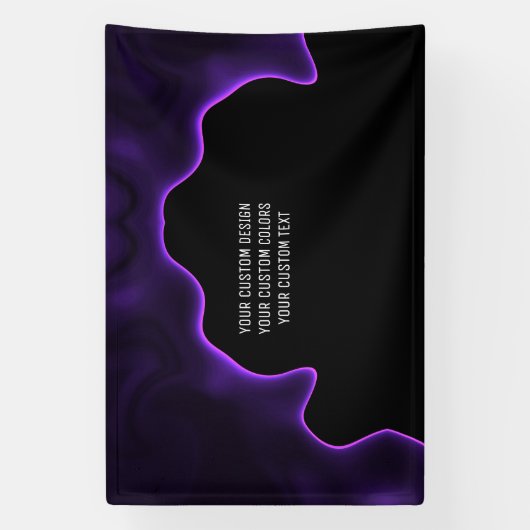 Maak je eigen aangepaste spandoek (Verticaal)