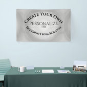 Maak Je Eigen Aangepaste Spandoek (Beurs)