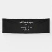 Maak je eigen aangepaste spandoek (Horizontaal)