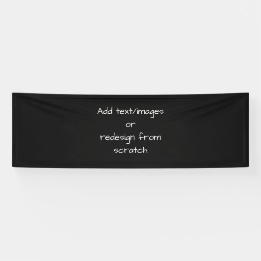 Maak je eigen aangepaste spandoek (Horizontaal)