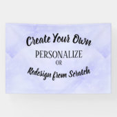 Maak je eigen aangepaste spandoek (Horizontaal)