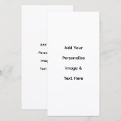 maak je eigen aangepaste tekst personaliseren (Voorkant / Achterkant)