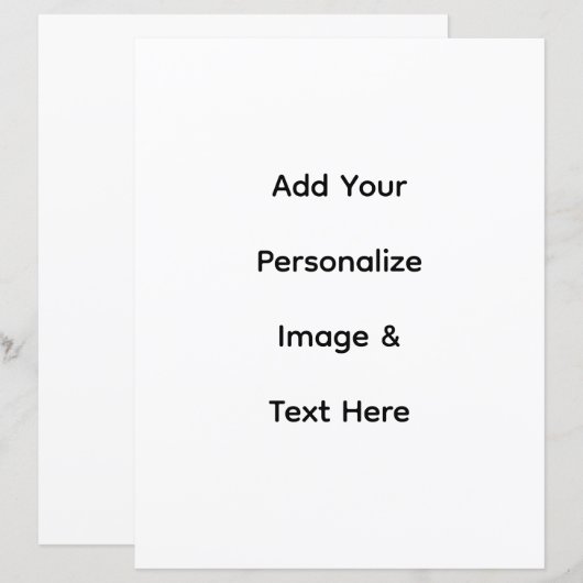 maak je eigen aangepaste tekst personaliseren (Voorkant / Achterkant)