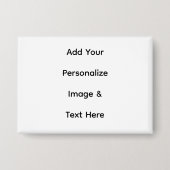 maak je eigen aangepaste tekst personaliseren button (Voorkant)
