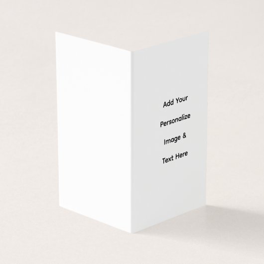 maak je eigen aangepaste tekst personaliseren kaart (Buitenkant)