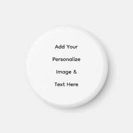 maak je eigen aangepaste tekst personaliseren magneet
