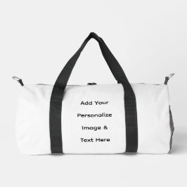 maak je eigen aangepaste tekst personaliseren plunjezak