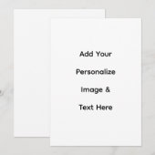 maak je eigen aangepaste tekst personaliseren programmakaart (Voorkant / Achterkant)
