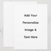 maak je eigen aangepaste tekst personaliseren programmakaart (Voorkant / Achterkant)