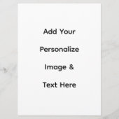 maak je eigen aangepaste tekst personaliseren programmakaart (Voorkant)