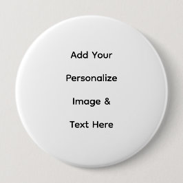 maak je eigen aangepaste tekst personaliseren ronde button 4,0 cm