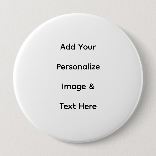 maak je eigen aangepaste tekst personaliseren ronde button 4,0 cm (Voorkant)