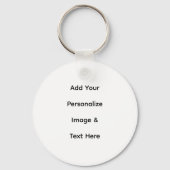 maak je eigen aangepaste tekst personaliseren sleutelhanger (Voorkant)