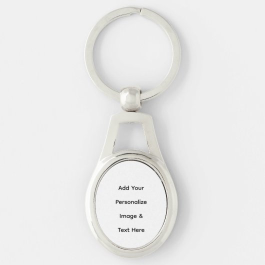 maak je eigen aangepaste tekst personaliseren sleutelhanger (Voorkant)