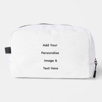 maak je eigen aangepaste tekst personaliseren toilettasje
