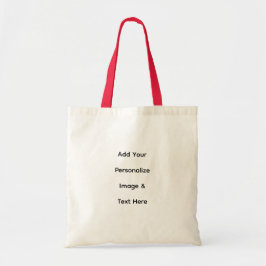 maak je eigen aangepaste tekst personaliseren tote bag