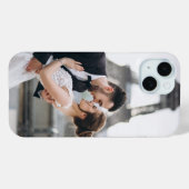 Maak Je Eigen Aangepaste Trouwfoto Case-Mate iPhone Case (Achterkant (horizontaal))