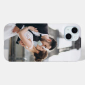 Maak je eigen aangepaste trouwfoto Case-Mate iPhone case (Achterkant (horizontaal))