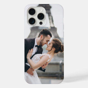 Maak je eigen aangepaste trouwfoto iPhone 15 pro max case