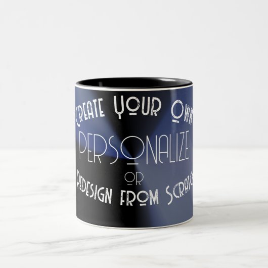 Maak Je Eigen Aangepaste Tweekleurige Koffiemok (Center)