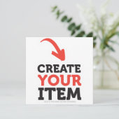 MAAK-JE-EIGEN Aangepaste upload ontwerp Kerstmis Kaart (Staand voorkant)