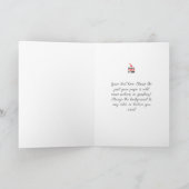 MAAK-JE-EIGEN Aangepaste upload ontwerp Kerstmis Kaart (Binnen)