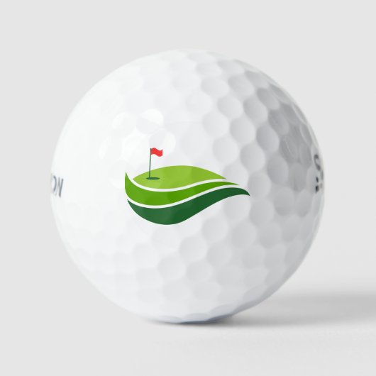 Maak Je Eigen Aangepaste Veldclubs Monogram Golfballen (Voorkant)