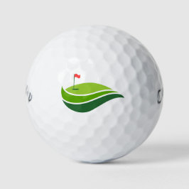 Maak Je Eigen Aangepaste Veldclubs Monogram Golfballen