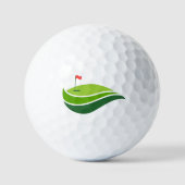 Maak Je Eigen Aangepaste Veldclubs Monogram Golfballen (Voorkant)
