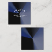 Maak Je Eigen Aangepaste Vierkante Visitekaartje (Voorkant / Achterkant)