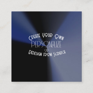 Maak je eigen aangepaste vierkante visitekaartje