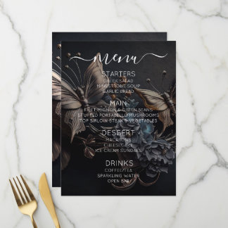 Maak Je Eigen Aangepaste Vintage Vlinders Menu